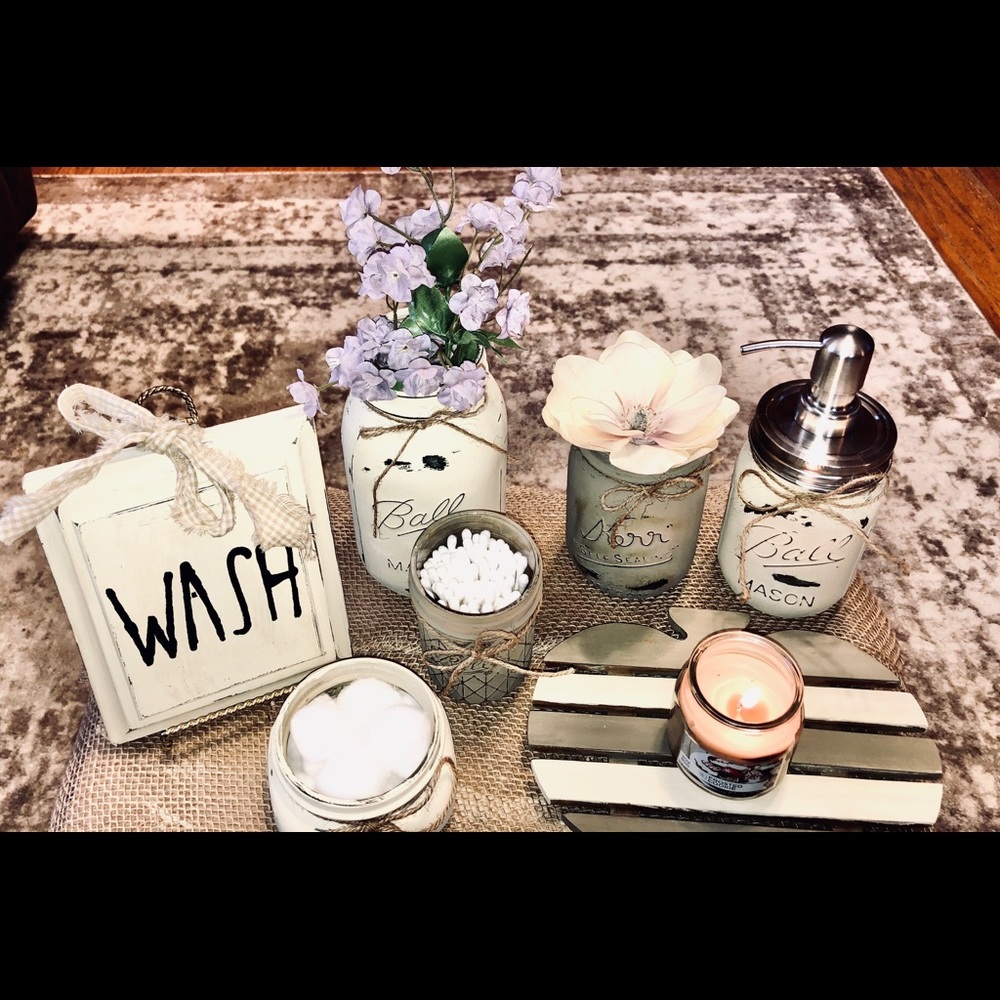 Farmhouse Bathroom Set